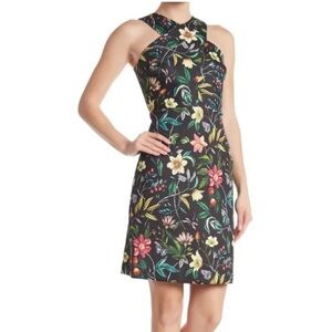 Sam Edelman Tropical Floral Dress Size 4 NWOT